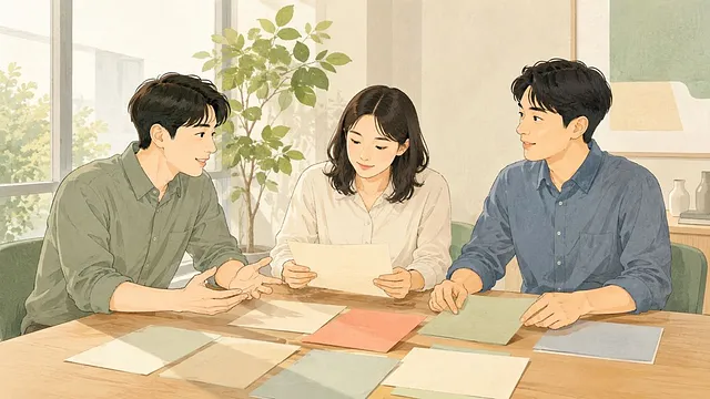 회의에 꼭 있는 세 사람 — 누가 제일 일을 잘하는 걸까요
